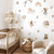 Pastel unicorn and fairy wall decals for nursery decor