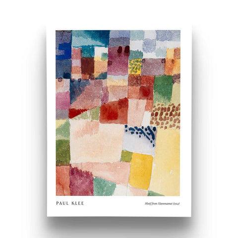 Paul klee geometric home decor