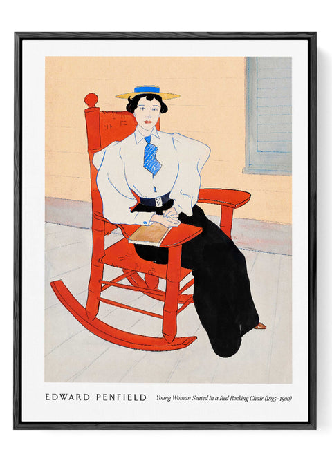 Penfield young woman illustration print