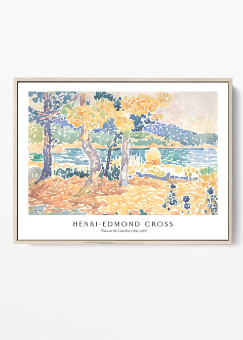 Pines on the Coastline Henri Edmond Cross print