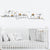 Playroom decor removable truck and tractor decals