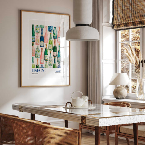 Portugal wall art for modern kitchen decor