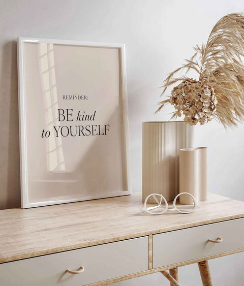 Positive affirmation wall art print
