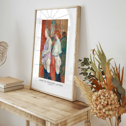 Post Impressionist Toulouse Lautrec print