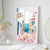 Premium Santorini Watercolor Print – European Inspired