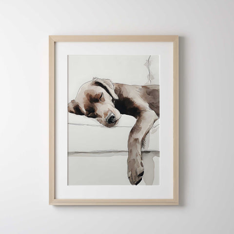 Puppy wall art for dog lovers