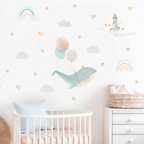 Rainbow Kids Room Decor