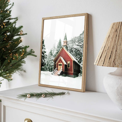 Spiritual Winter Landscape Art