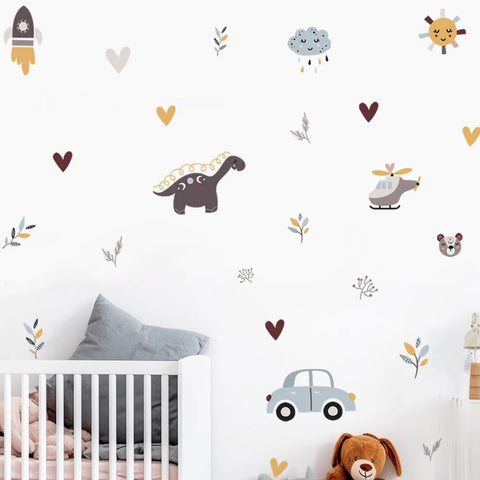 Removable wall stickers