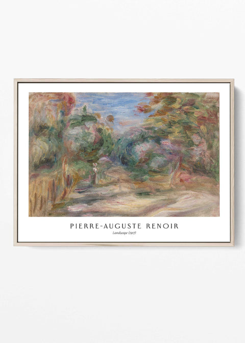 Renoir Landscape Paysage print