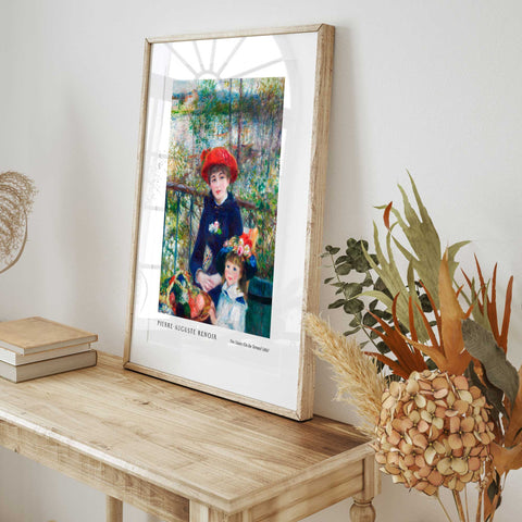 Renoir vibrant painting wall decor