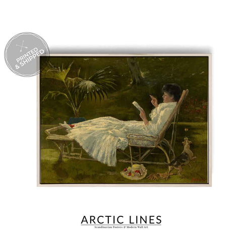 Romantic cottage style artwork