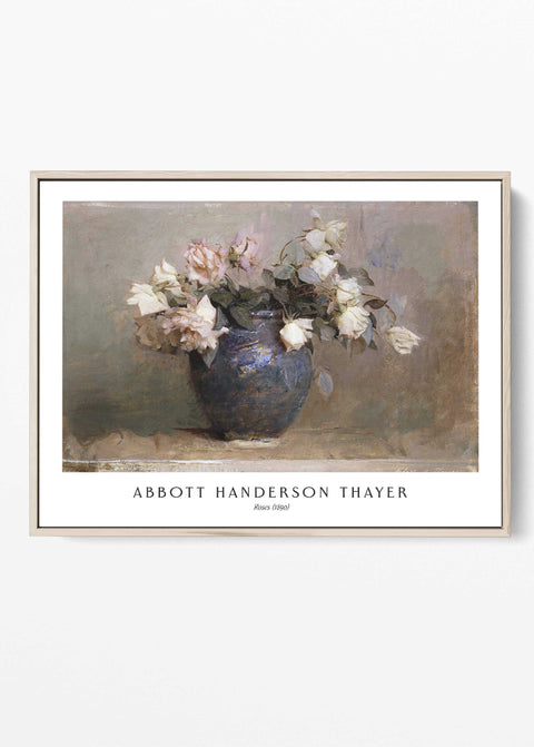 Roses 1890 Abbott Handerson Thayer print