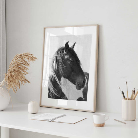 Rustic Horse Decor Art Print