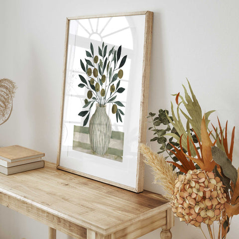 Rustic Mediterranean home art
