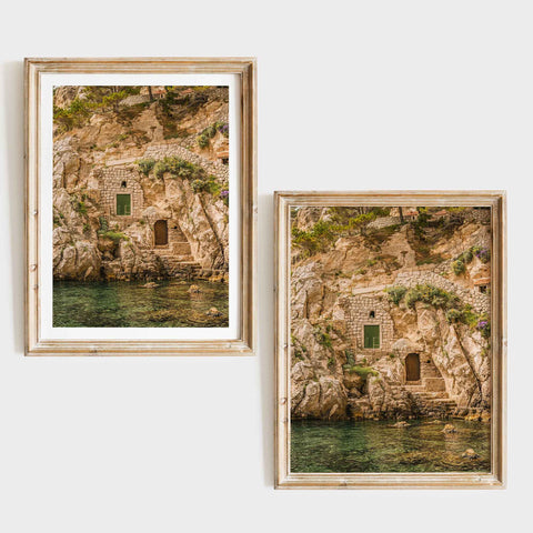 Rustic Stone Cottage Art