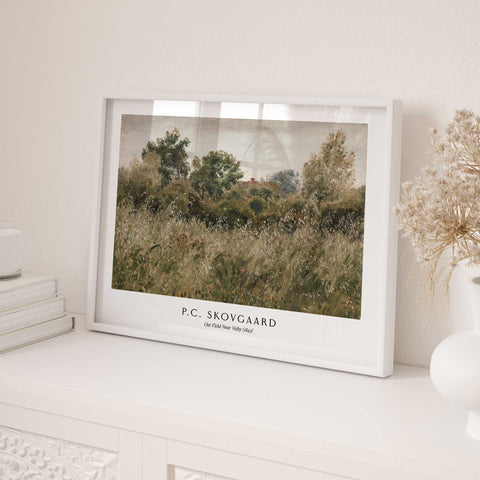 Rustic meadow artwork