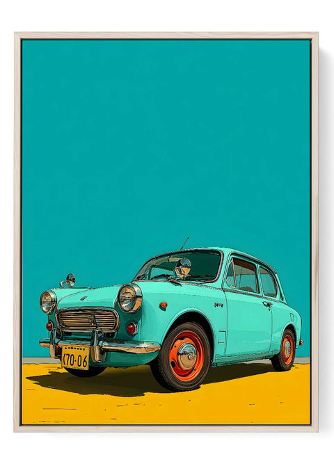 Rustic olive branch art print with detailed green leaves and dark blue olives.