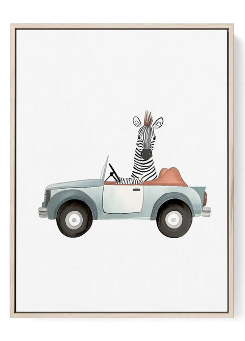 Safari Animal Nursery Print – Jungle Decor for Babies