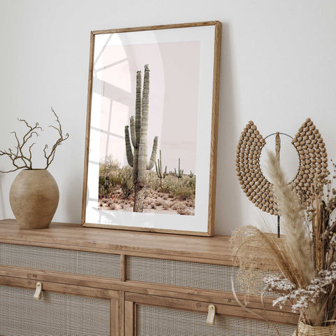 Timeless Saguaro Print - Desert Aesthetic