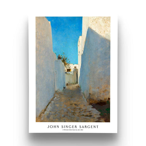 Sargent luminous street scene art