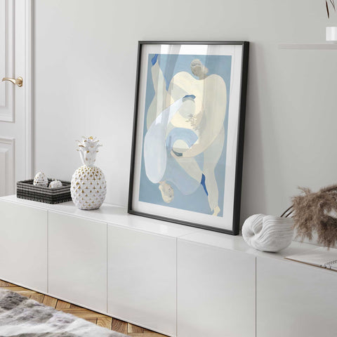 Scandinavian figurative wall decor