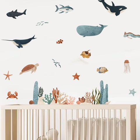 Sea Turtle Nursery Art