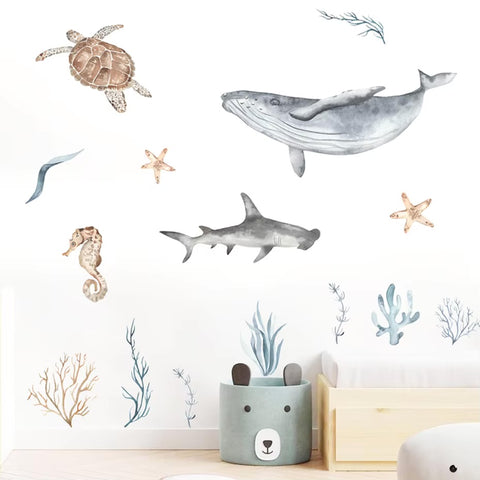 Seahorse Nursery Decor