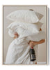 Comfort & Celebration - Cozy Bedroom Canvas Poster