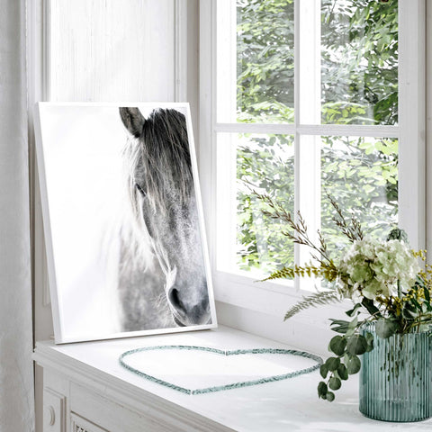 Serene Horse Wall Art for Interiors