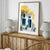 Serene cat watercolor wall art