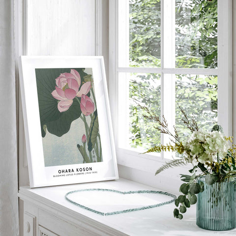 Shin hanga botanical artwork