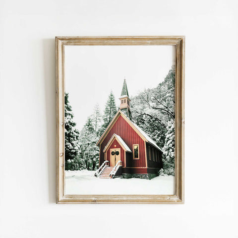 Tranquil Forest Church Print