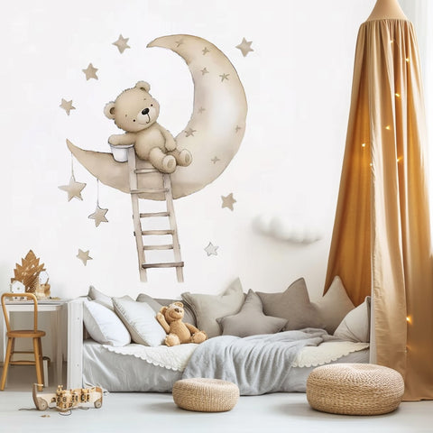 Soft baby room wall sticker