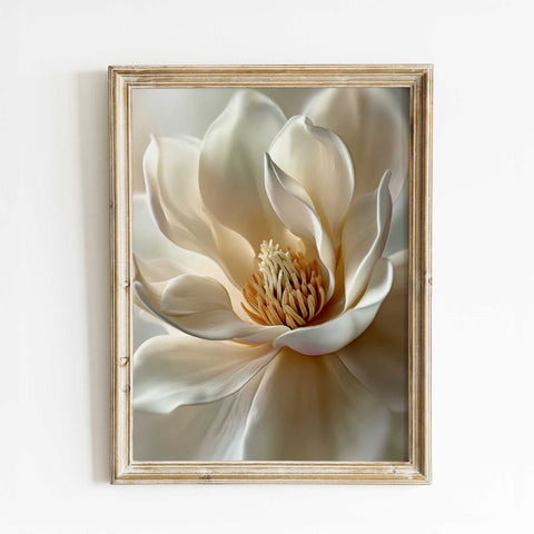 Soft luxury magnolia bedroom decor