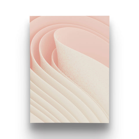 Soft neutral abstract modern decor