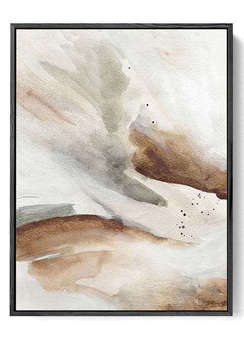 Neutral Tone Watercolor Poster