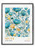 South Korea-inspired artwork floral modern design