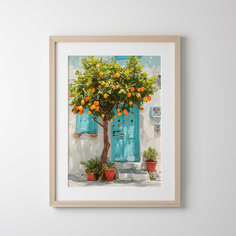 Southern Europe coastal wall decor