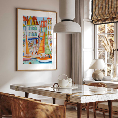 Summer coastal wall decor