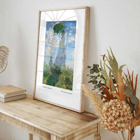 Sunlit impressionism art print