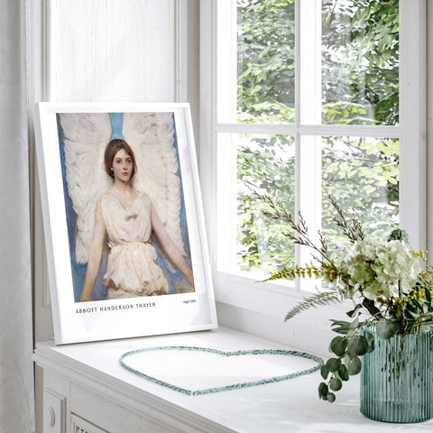 Symbolist angel artwork