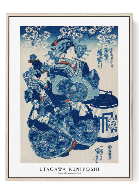 Tamaya uchi Usugumo ukiyo-e print