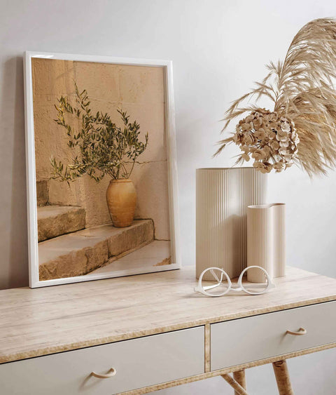 Terracotta Vase Wall Art