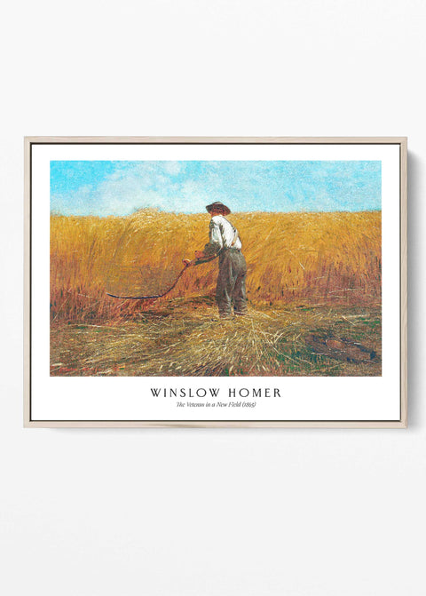 The Veteran in a New Field Winslow Homer print