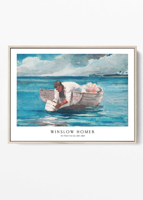 The Water Fan Winslow Homer print
