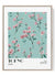 Tokyo cherry blossom wall art print minimalist floral poster