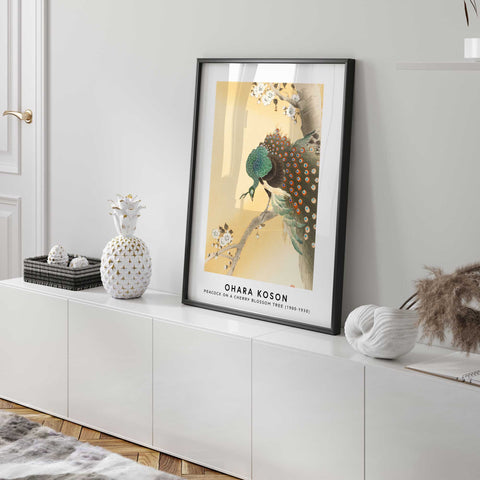 Traditional japanese nature art print