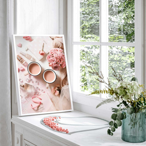 Tranquil Beauty Essentials - Cozy Lifestyle Art