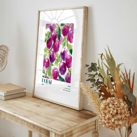 Tropical wall art botanical print modern decor